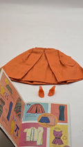 Barbie Orange Skirt & Shoes