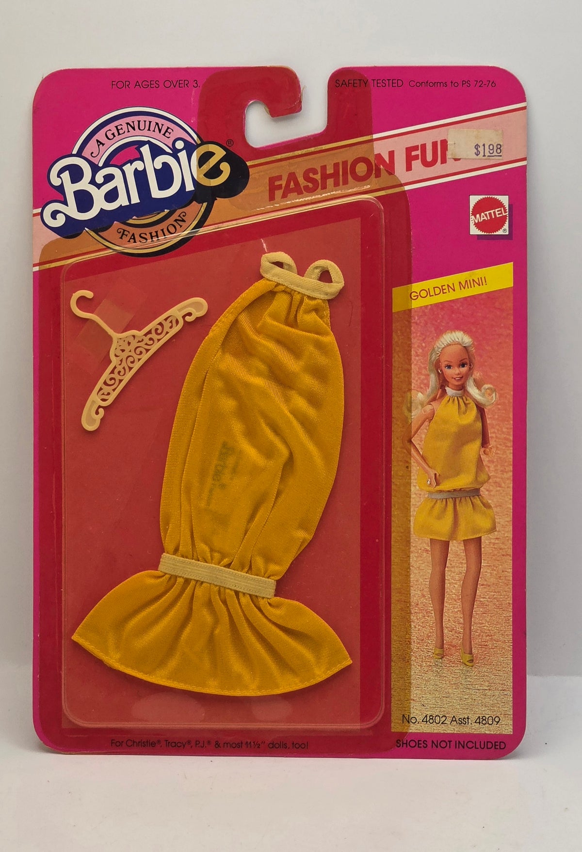 Barbie Fashion Fun: Golden Mini