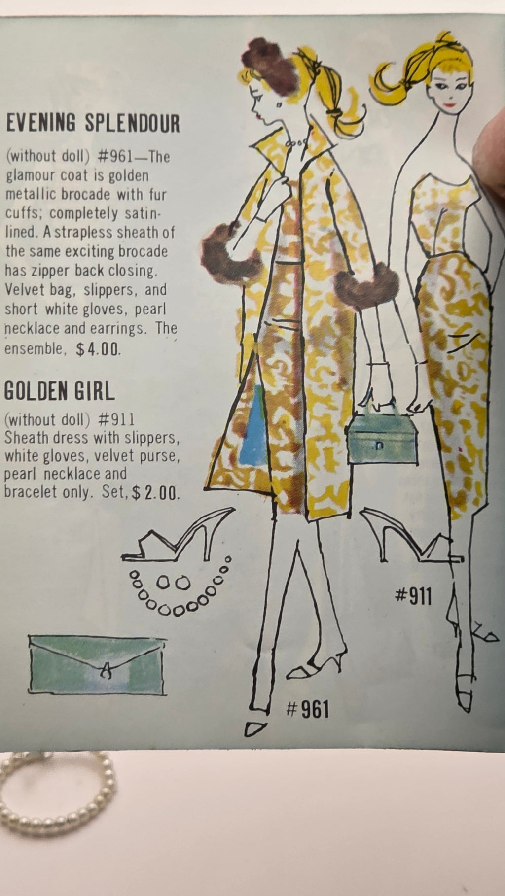Barbie Golden Girl Outfit