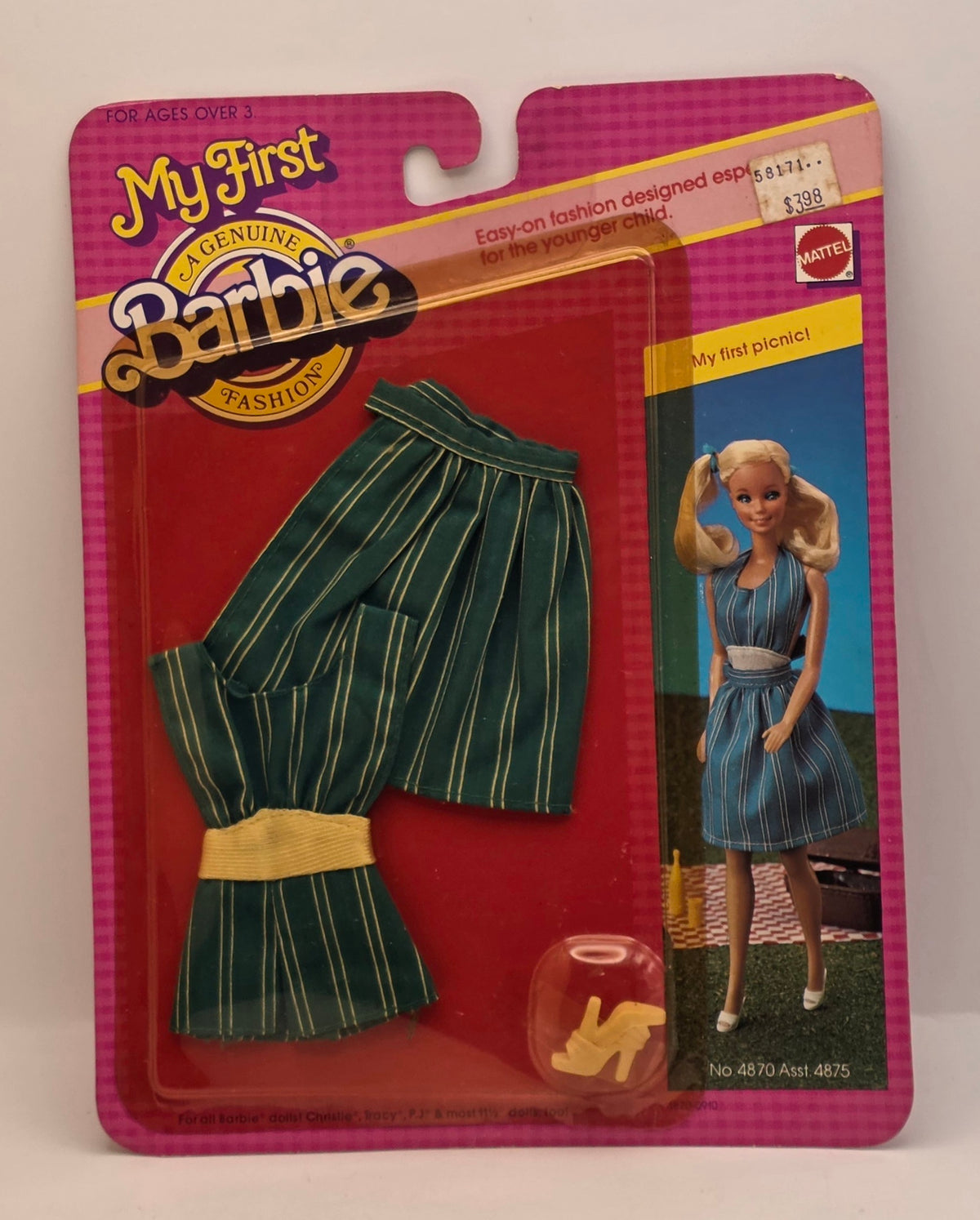 My First Barbie Outfit: My First Picnic